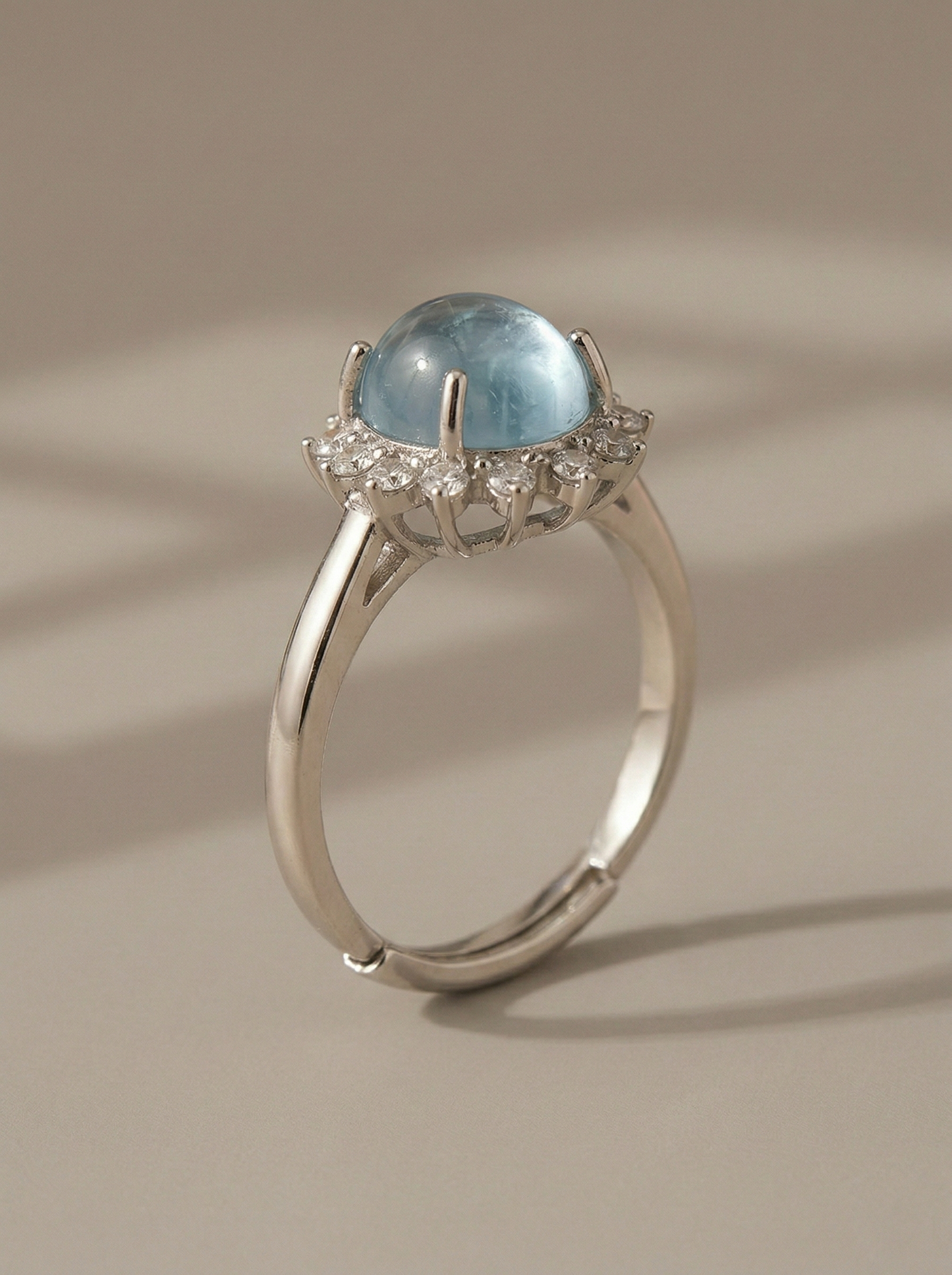 Azure Serenity Ring