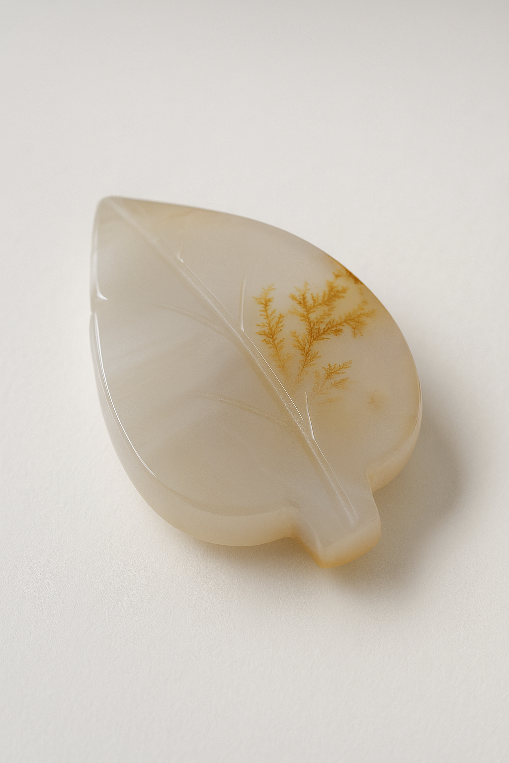Agate Leaf Decor