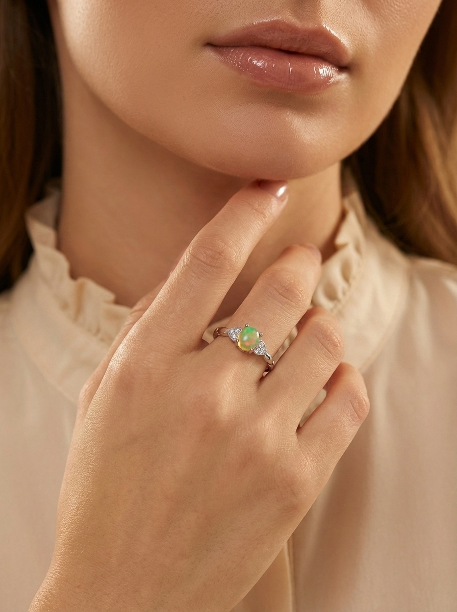 Opaline Still Ring