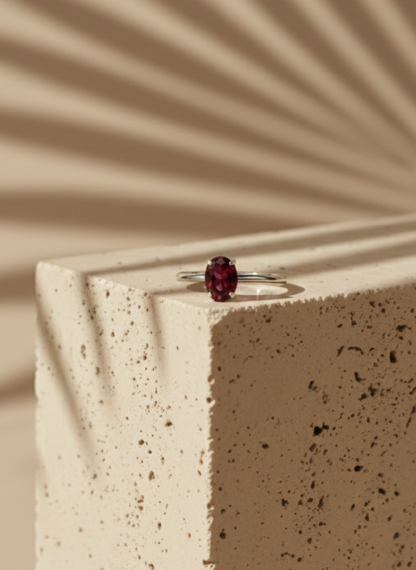Garnet Anchor Ring