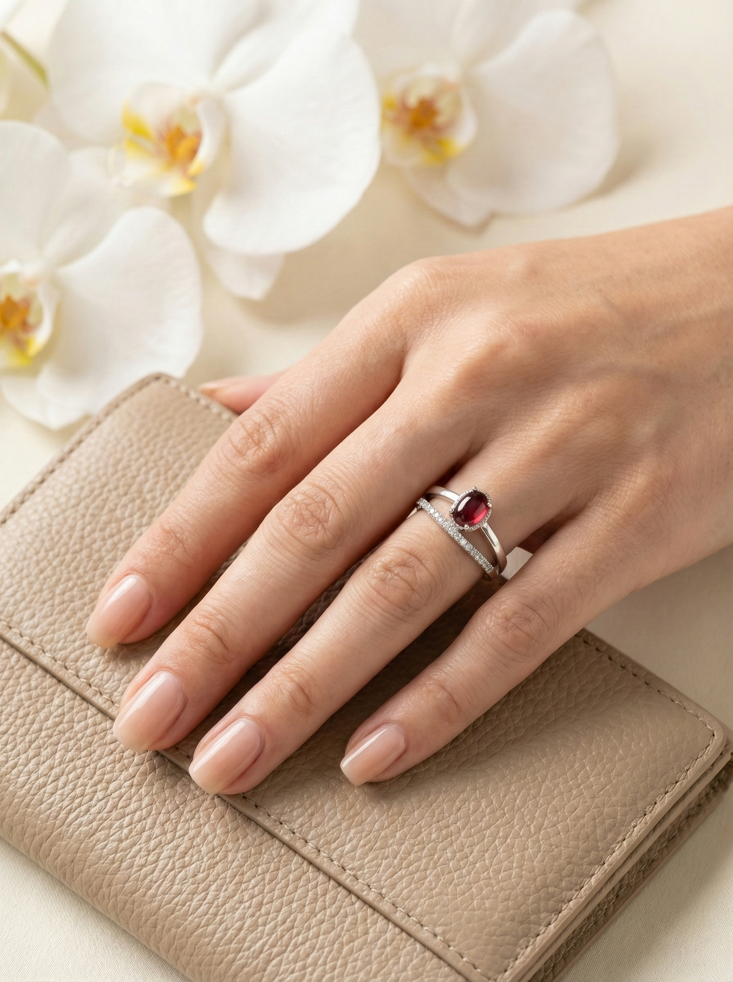 Garnet Ease Ring
