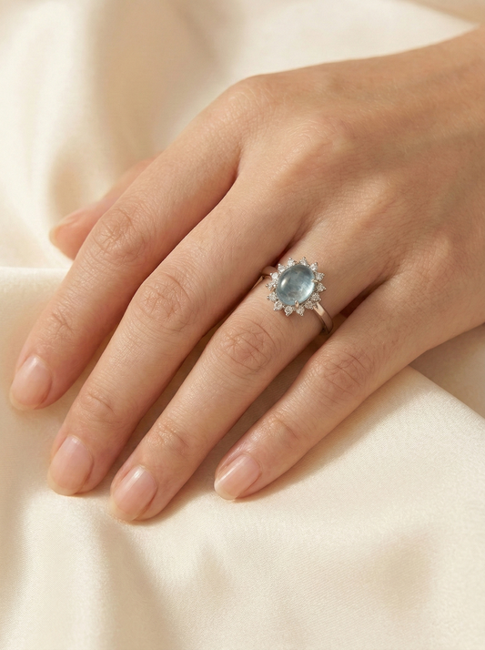 Azure Serenity Ring