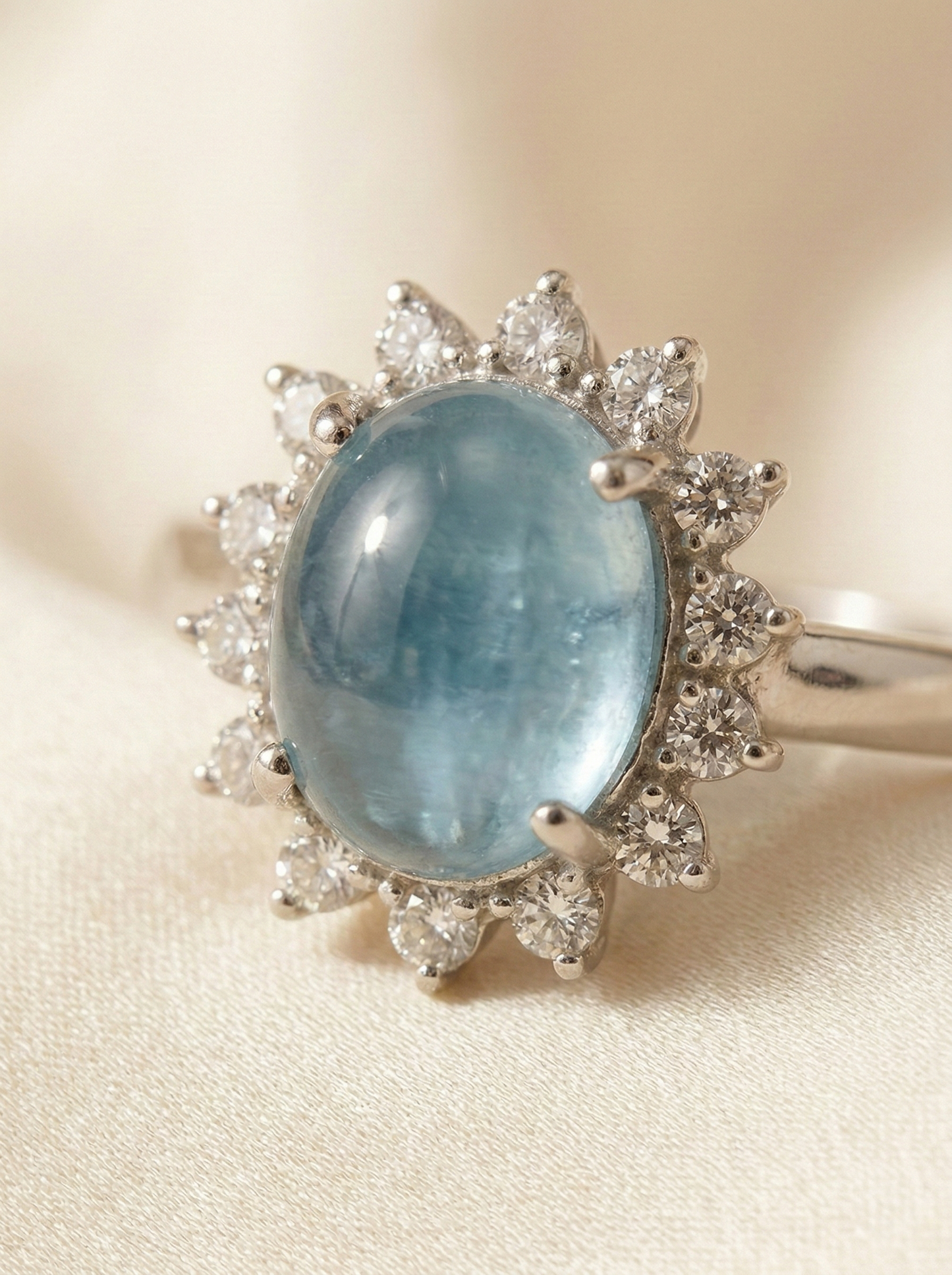 Azure Serenity Ring