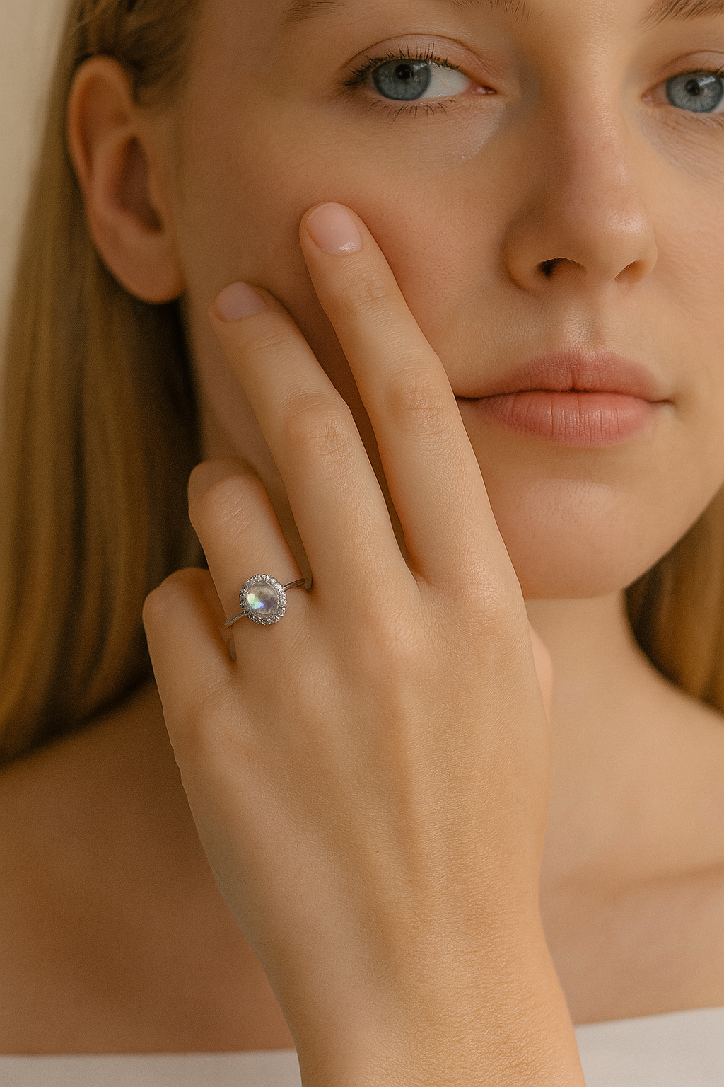 Moonlight Whisper Ring