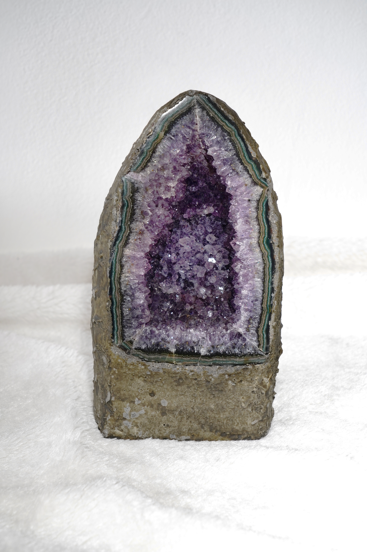 Amethyst Druzy Geode