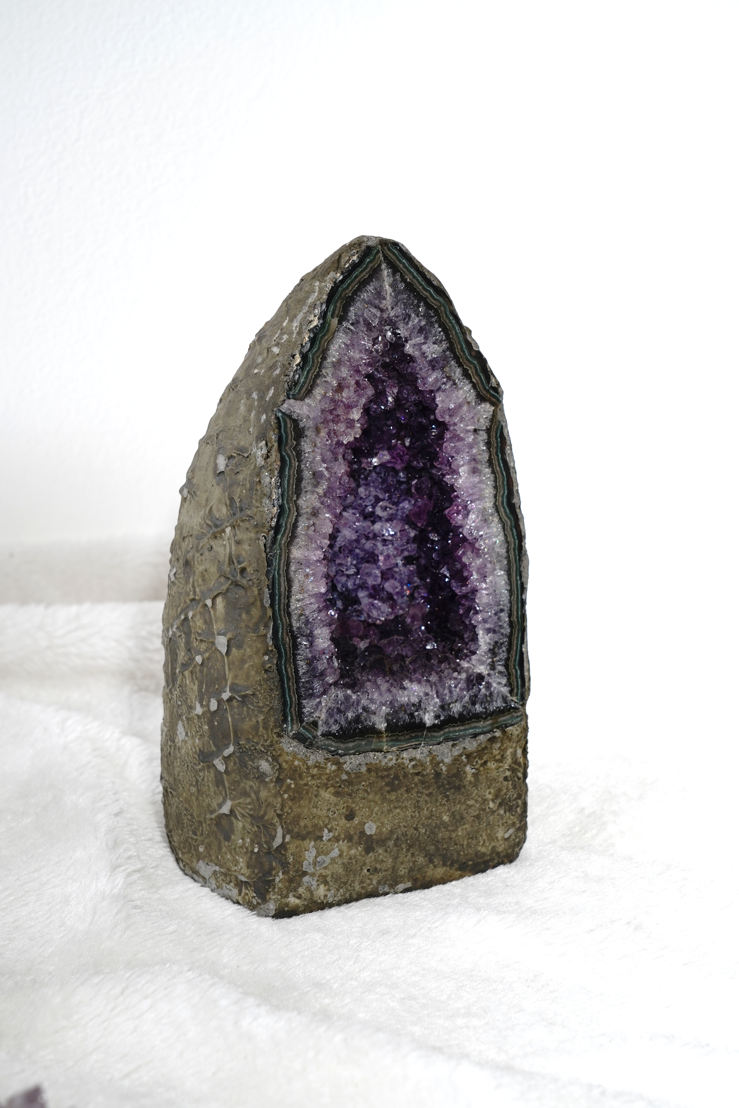 Amethyst Druzy Geode