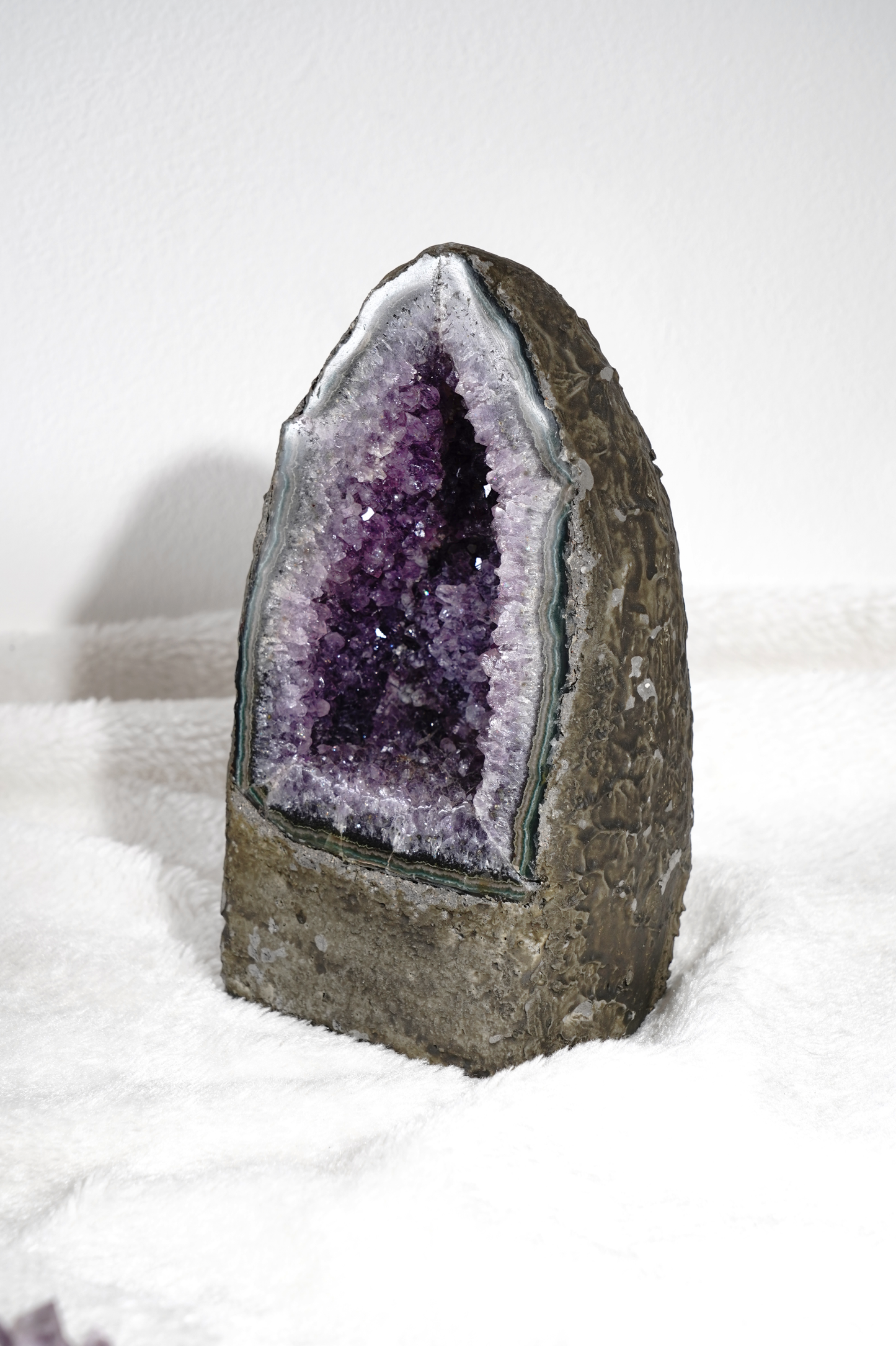 Amethyst Druzy Geode