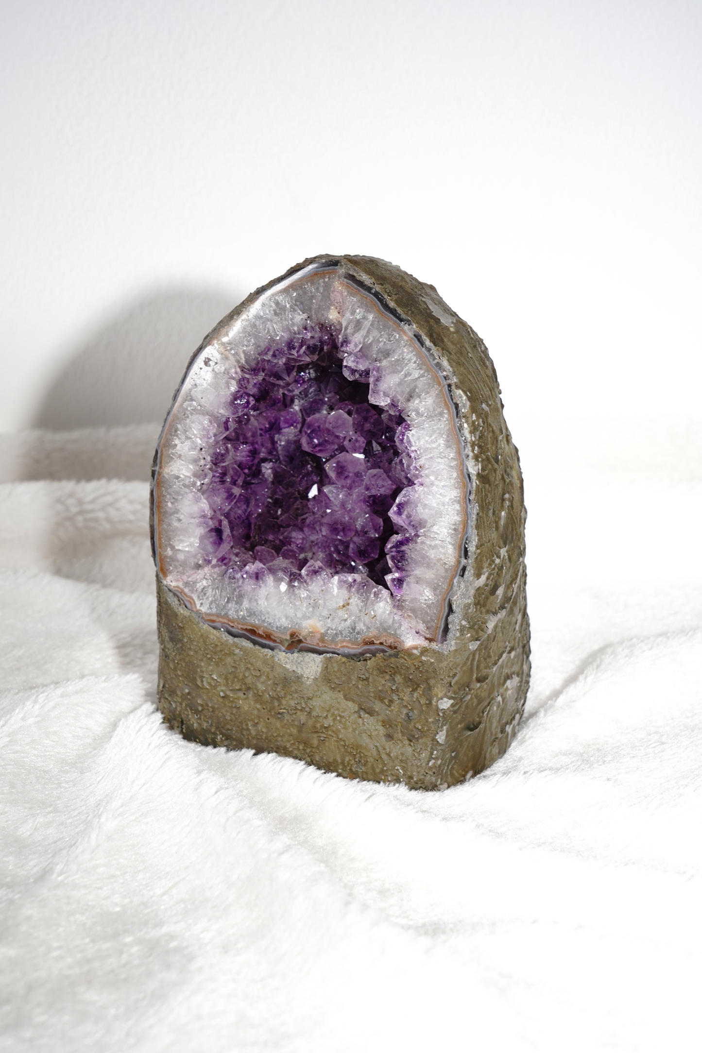 Amethyst Druzy Geode