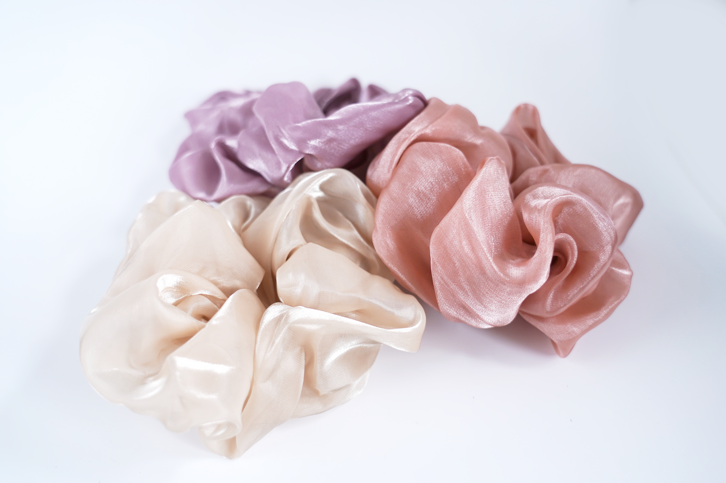 Sakura Oversized Chiffon Scrunchie